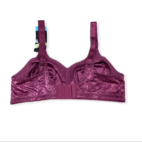 NWT Bali Classic Support Bra 36B Maroon Dusk  [165] - Picture 2 of 4